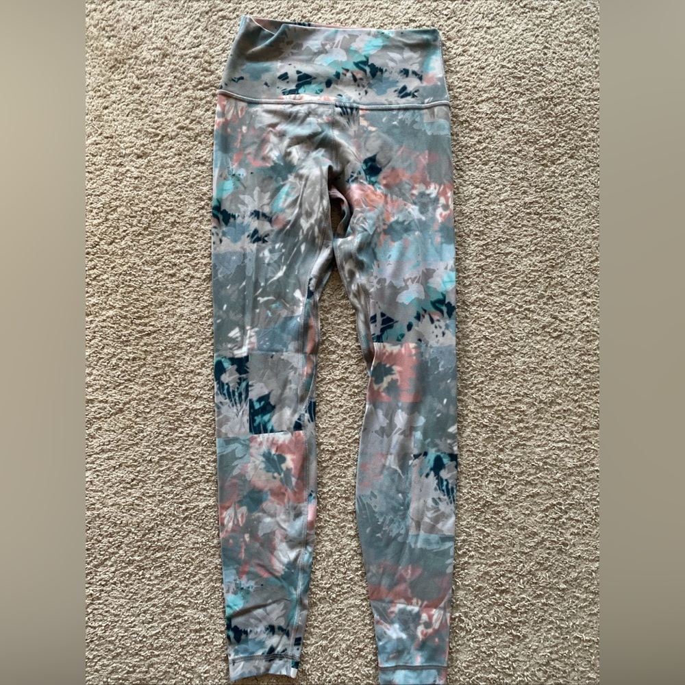 Lululemon Wunder Under High-Rise Tight 28" Full-On Luxtreme Untamed Nature Sz 6